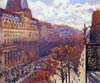 Caillebotte boulevard des italiens à Paris