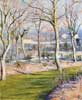 Caillebotte Jardin au Petit Gennevilliers en hiver