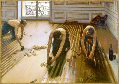 Caillebotte les Raboteurs de Parquet