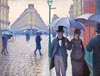 Caillebotte Paris temps de pluie