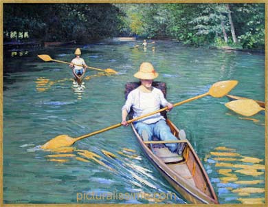 Caillebotte Périssoires Washington