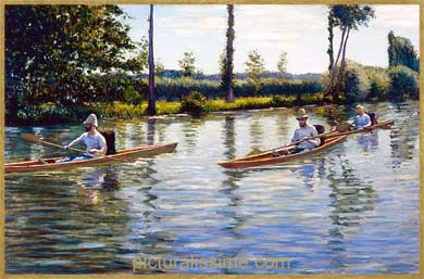 Caillebotte Périssoires Milwaukee