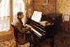 Caillebotte jeune homme au piano