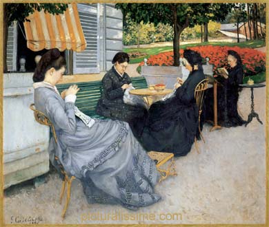 Caillebotte Portraits etagrave; la campagne