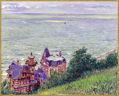 Caillebotte villas etagrave; trouville