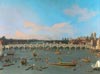 Canaletto Le pont de Westminster vu de nord