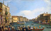 Canaletto Régate sur le Grand Canal
