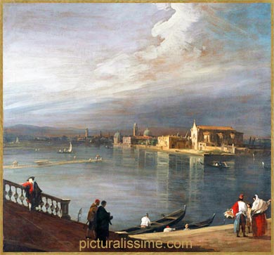 Canaletto San Christophe San Michel et Murano