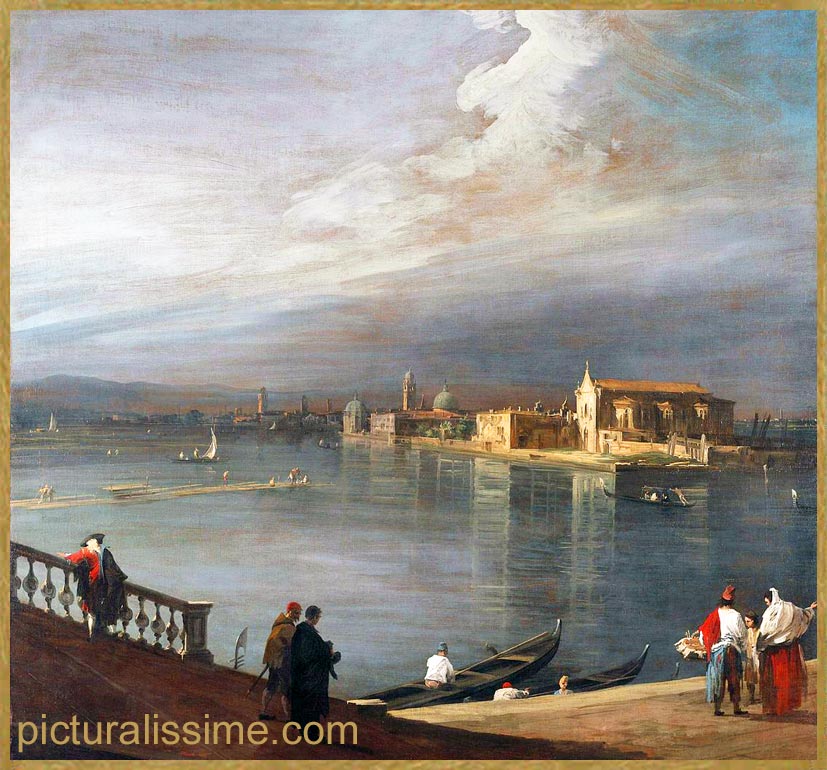 Canaletto San Christophe San Michel et Murano