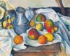 Cézanne Bouilloire et fruits