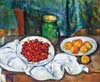 Cézanne Cerises et pêches