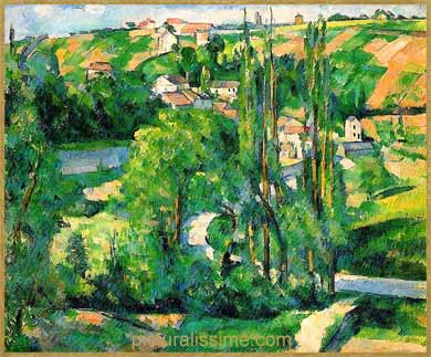 Cézanne La Cte du jalais à Pontoise