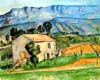 Cézanne Maison en provence à coté de Gardanne