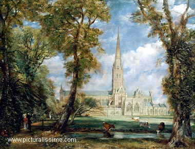 John Constable cathédrale de salisbuty