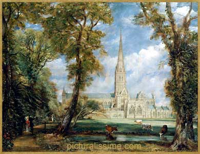 John Constable cathédrale de salisbuty