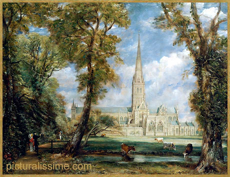 John Constable Cathédrale de Salisbury