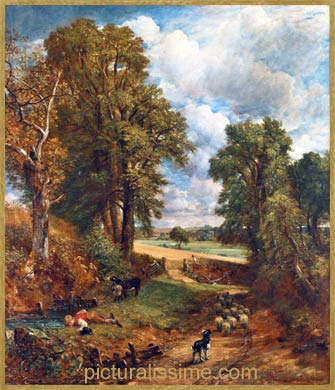 John Constable le Champ de Maïs