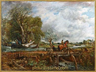 John Constable le cheval qui saute