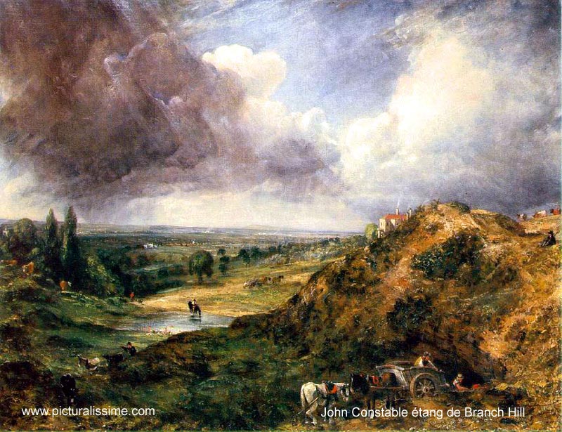 John Constable étang de Branch Hill