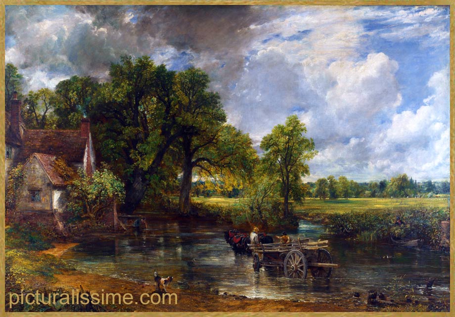 John Constable the Hay Wain la Charrette de Foin
