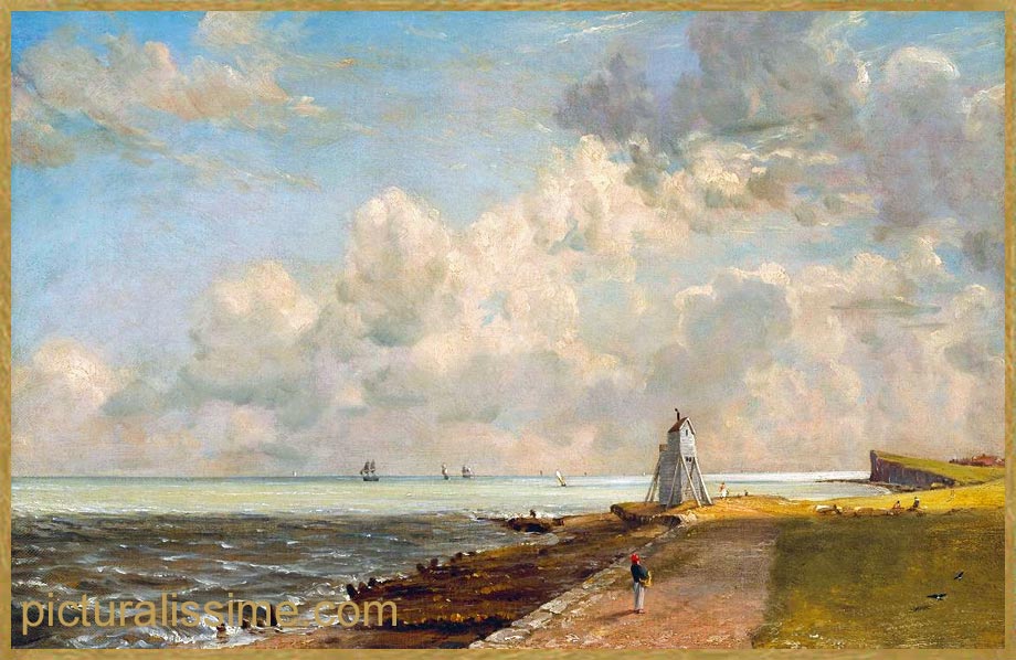 Copie Reproduction Constable Harwich Lighthouse