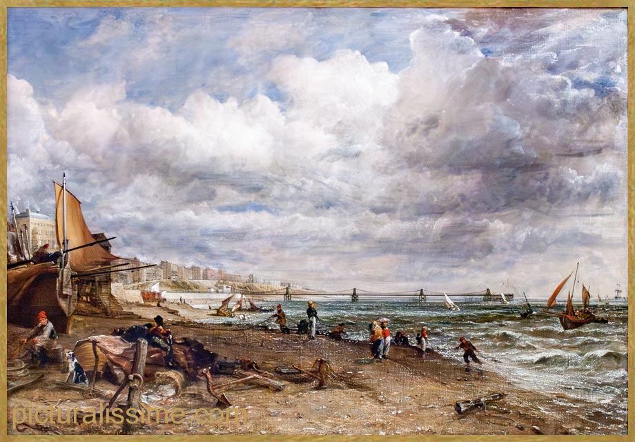 John Constable Quai de la Chaîne Brighton