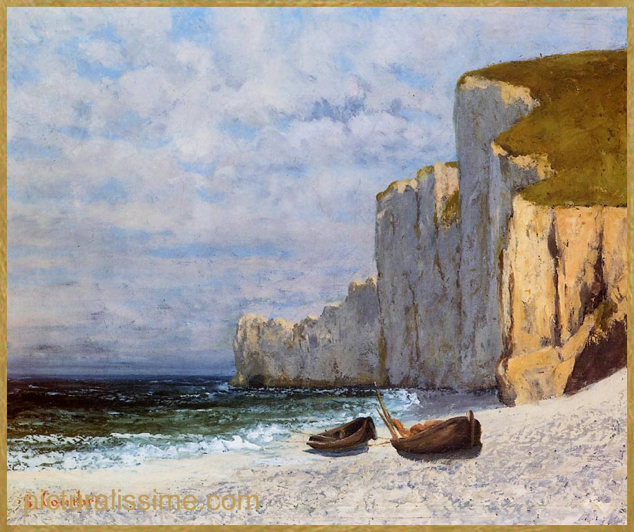 Courbet Baie et falaises