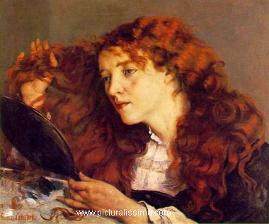 Gustave Courbet la Belle Irlandaise