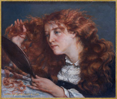 Gustave Courbet la Belle Irlandaise