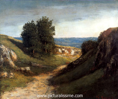 Gustave Courbet Paysage