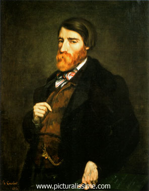 Gustave Courbet Portrait de Alfred Bruyas