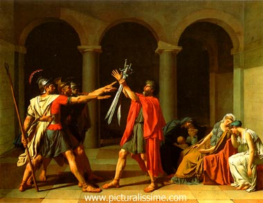 Jacques Louis David le serment des horaces