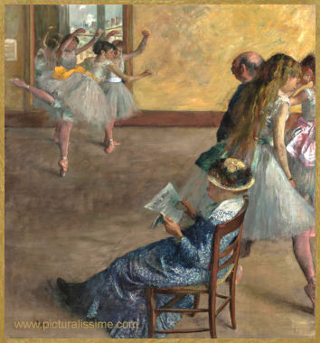 Degas la Classe de Ballet