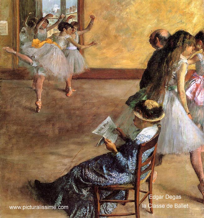 Degas la Classe de Ballet