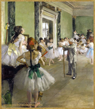 Degas Classe de danse