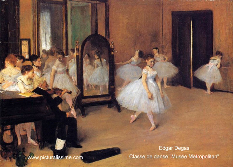 Degas Classe de danse Musée Metropolitan