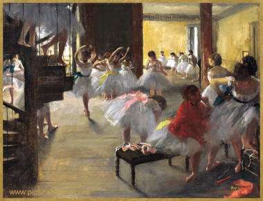 Degas l'école de danse