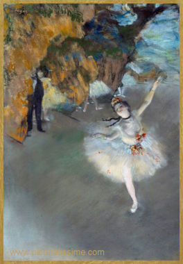 Degas l'étoile ou la Danseuse sur scène