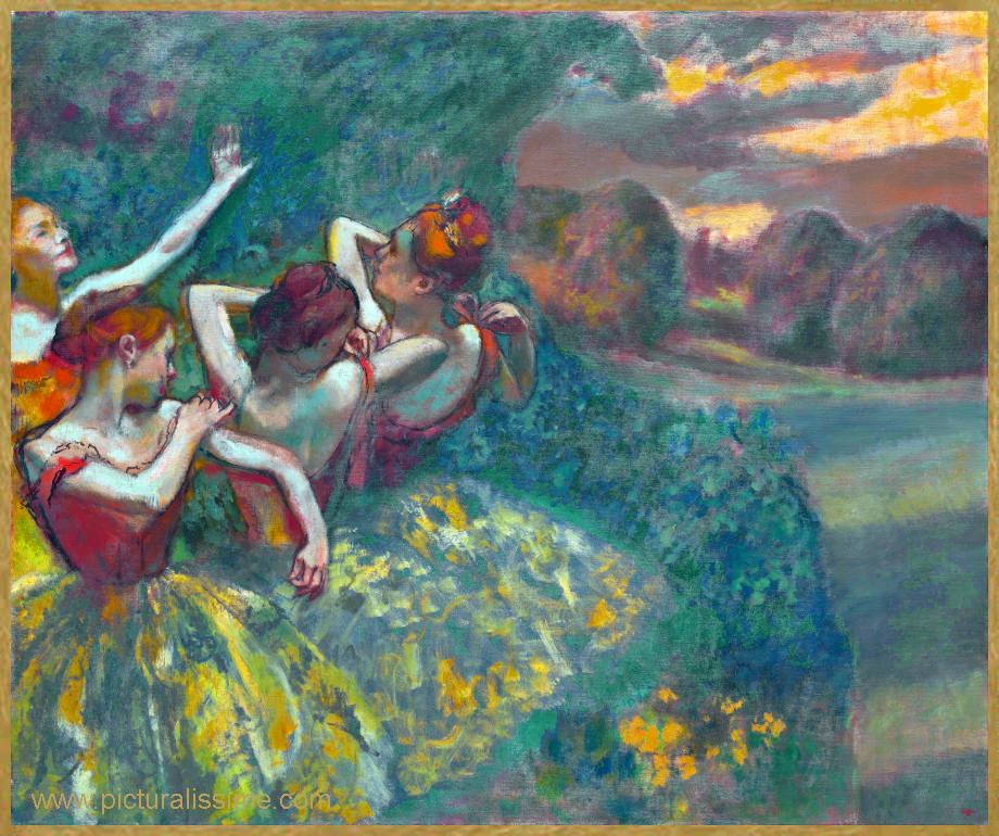 Degas Quatre Danseuses