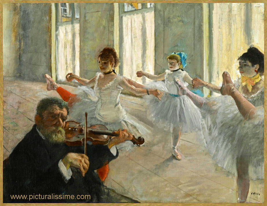 Degas la Répétition