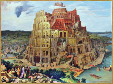 Exemple de la qualité de réalisation d'une Reproduction de Bruegel