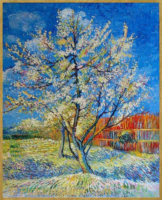 Exemple de qualit d'une reproduction de tableau copie de Van Gogh