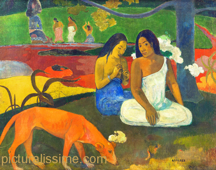Paul gauguin Arearea Joyeusetés