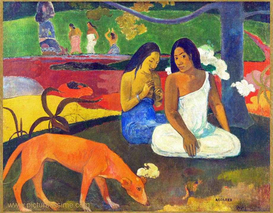 Paul gauguin Arearea Joyeusetés