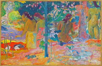 Gauguin Les Baigneuses