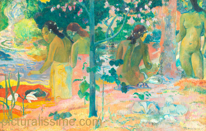Paul Gauguin Les Baigneuses