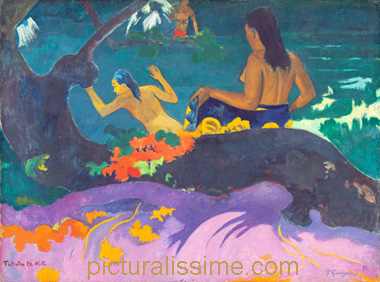 Paul Gauguin fatata te miti Près de la mer