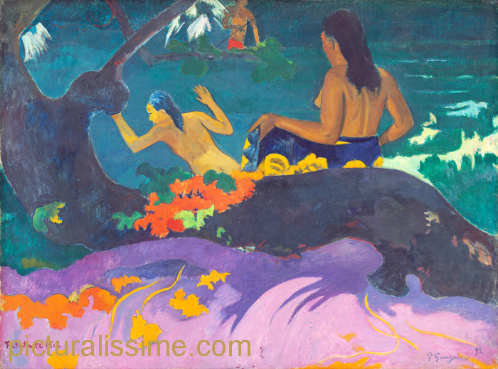 Paul Gauguin Fatata te miti Près de la mer