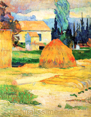 Paul Gauguin ferme à arles