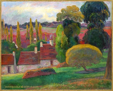 Paul Gauguin ferme en bretagne